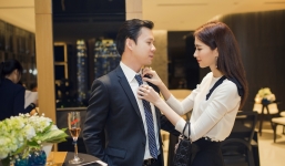 Hoa hậu Đặng Thu Thảo xuất hiện thân thiết bên bạn trai đại gia